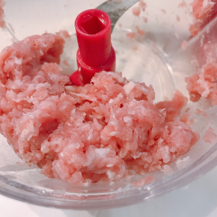 豚の切り落としから作るひき肉の赤身(コストコ風)
